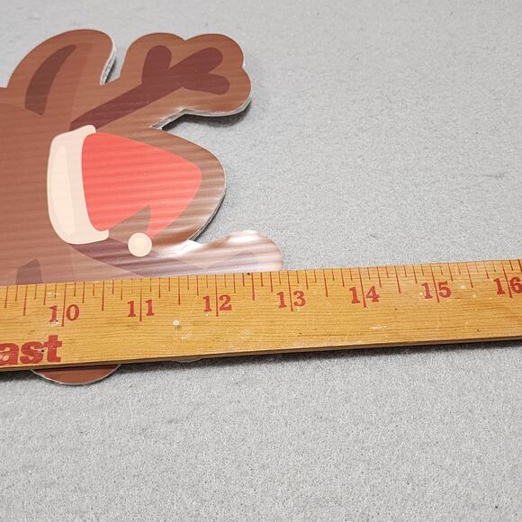 8 Pc Christmas Cut Out Yard Lawn Art Signs Stakes Walkway Outdoor Decorations - Picture 13 of 14